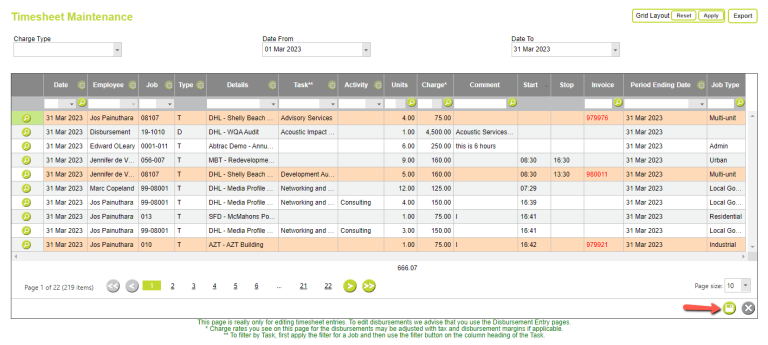 Deleting Timesheet Lines – Abtrac Support